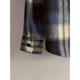 Coral Fleece Solid Color Hoodies For Men, Warm Hoodie With Kangaroo Pocket, Comfy Loose Trendy Hooded Pullover, Mens Clothing For Autumn Winter